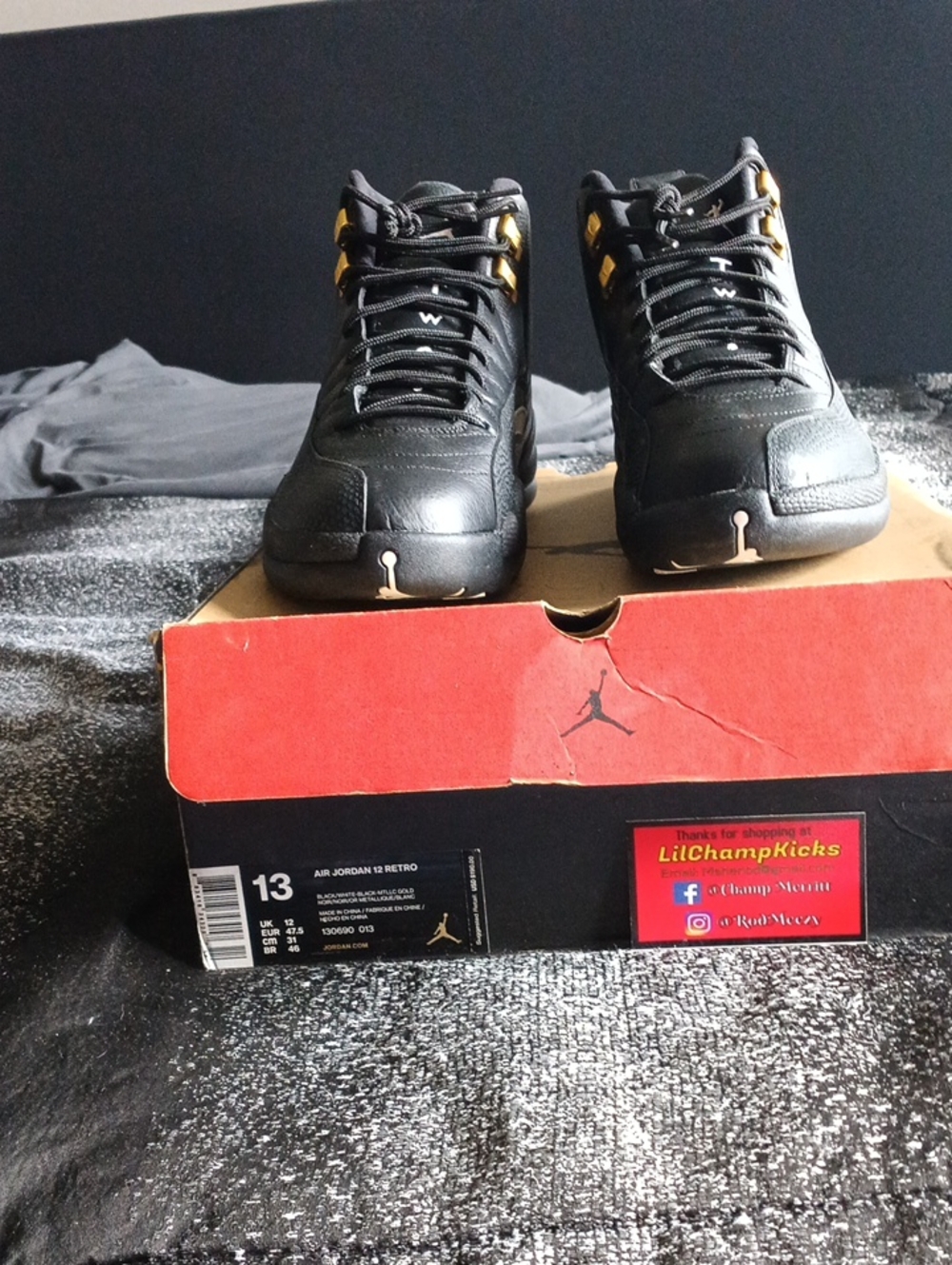 Jordan 12 Retro The Master